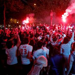 Mucha alegría... y muy pocas medidas de protección