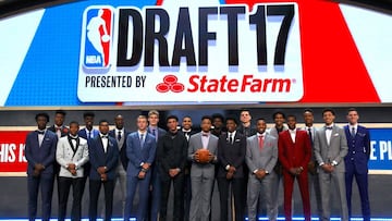 Todos los protagonistas del draft 2017 de la NBA.