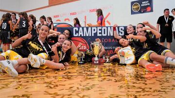 Next Hoops, campeón del torneo de La Roda femenino 2023.