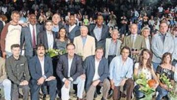 <b>GRANDES COMPAÑEROS Y RIVALES. </b>Margall, Creus, Flores, Romay, Epi, Costa, Corbalán, Maljkovic... todos quisieron estar con Solozábal.