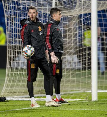 David de Gea y Kepa Arrizabalaga.