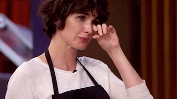 Paz Vega, v&iacute;ctima de un ataque de ansiedad en la prueba de eliminaci&oacute;n de MasterChef Celebrity.