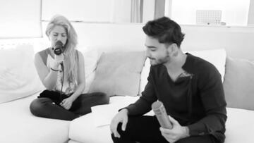 Shakira y Maluma arrasan en Instagram con un vídeo casero. Imagen: Instagram