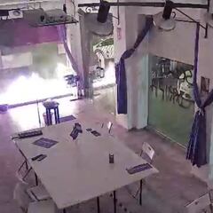 Atacan con un cóctel molotov la sede de Podemos en Cartagena