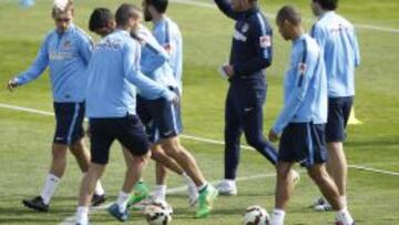 Entrenamiento del Atletico de Madrid
