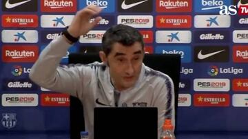 Valverde: "Antes de Messi y Cristiano había cochinillos volando"