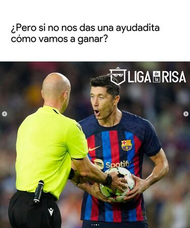 Barcelona y Real Madrid, protagonistas de los mejores memes de la jornada