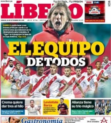 Portadas de la prensa deportiva