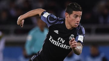James Rodríguez negocia su salida del Real Madrid