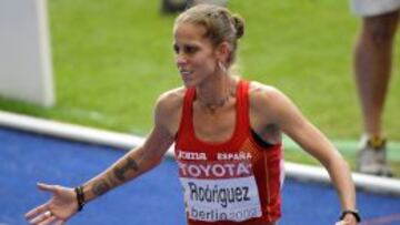 Natalia Rodríguez, madre y deportista de élite.