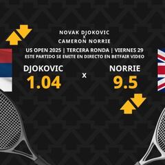 Novak Djokovic vs. Cameron Norrie: horario, dónde ver, estadísticas y pronósticos