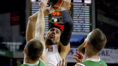El Madrid decide con cinco triples y Ayón aporta seis puntos