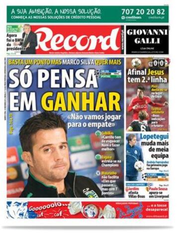 Portadas de la prensa deportiva