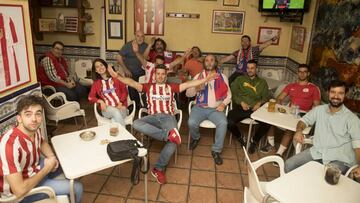 01/10/19 ATLETICO DE MADRID PEÃA ATLETICA DEL BAR JOVI EN VALLADOLID