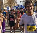 Raúl, uno más en la Media Maratón de Barcelona