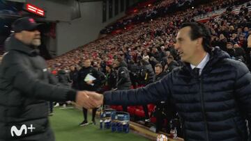 Señorío en la derrota: la frase de Emery a Klopp al acabar