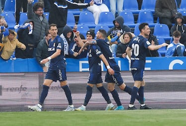 El jugador oviedista le da equilibrio al equipo y en la última jornada se encargó de marcar ante el Leganés.