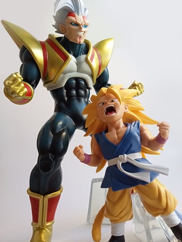 Goku SS3 y Super Baby 2 de Dragon Ball GT por Banpresto