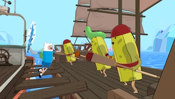 Captura de pantalla - Hora de Aventuras: Piratas de Enchiridi車n (NSW)