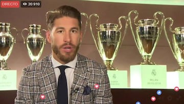 Ramos: "No descarto cambiar de número, el 4 por el 93..."