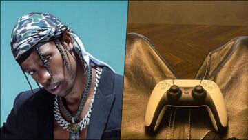 El rapero Travis Scott ya tiene un DualSense de PS5: “Estaré jugando hasta que amanezca”
