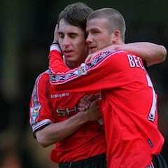 Neville recuerda sus problemas de convivencia con Beckham en el Manchester United