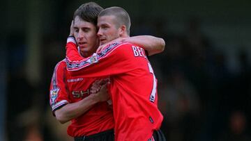 Neville recuerda sus problemas de convivencia con Beckham en el Manchester United