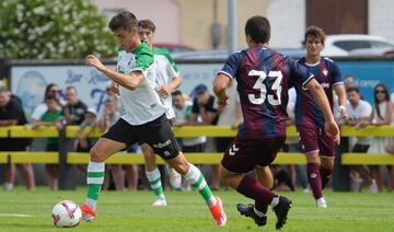 Diego Díaz fue titular contra el Eibar.