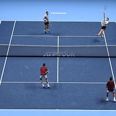 Granollers y Zeballos empiezan con derrota en sus quintas Finals