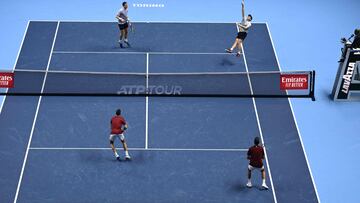 Harri Heliovaara y Henry Patten, contra Horacio Zeballos y Marcel Granollers en las ATP Finals.