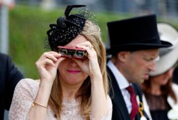 Glamour y sombreros imposibles en Ascot