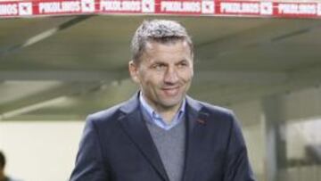 Djukic, durante el partido.