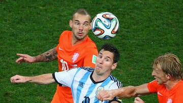 Sneijder: "I could have been up there with Messi and Ronaldo, but I couldn't be bothered"