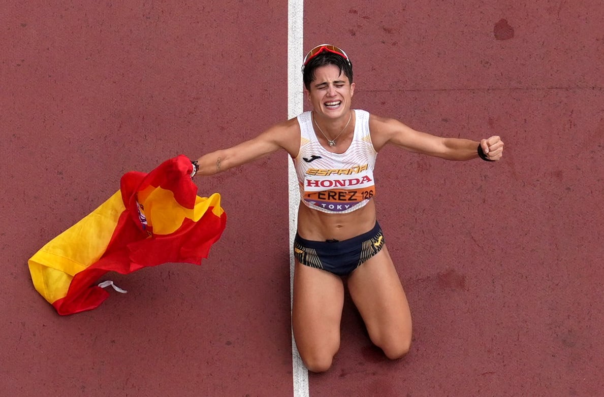 Imperial María Pérez: oro en 35 km marcha... con 3:23 de ventaja 