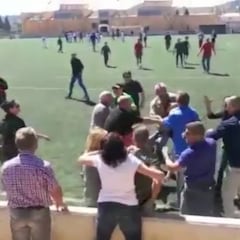 Vergonzoso: batalla campal de padres en un partido en Mallorca