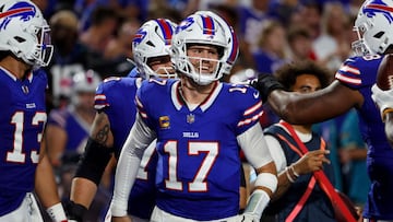 Josh Allen had a monster game from Buffalo on Monday night and now the Bills quarterback is the odds on favorite to win the MVP after Week 3.