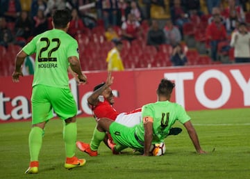 Partido sin goles en El Campín que le dio la clasificación a Santa Fe.