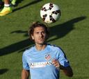 Primer entrenamiento de Cerci con el Atlético de Madrid