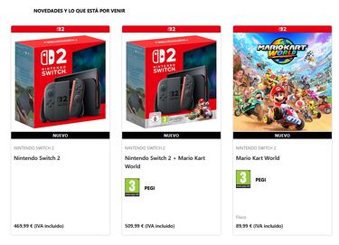 Que no cunda el pánico: Nintendo abre las reservas de Switch 2 y sus juegos en España al precio originalmente anunciado