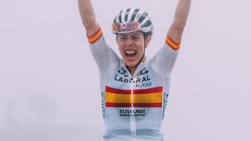 Ostolaza gana en la cima del Soulor y es líder en los Pirineos