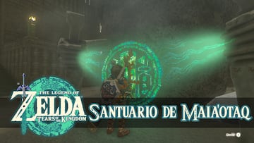 the legend of zelda tears of the kingdom nintendo switch guia santuario maia'otaq