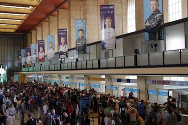 'Confinados' en Tempelhof