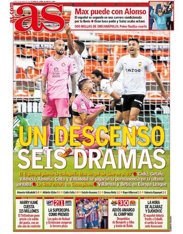 Las portadas de AS de mayo