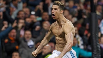 Cristiano celebra el gol ante la Juve que dio el pase a semifinales de Champions.