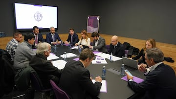 Consejo de Administración del Real Valladolid en 2025.