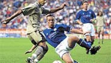 <b>QUARESMA NO MARCÓ ESTA VEZ</b>. La dureza del Leicester impidió ver puerta al portugués, que además acabó con un golpe en el tobillo.