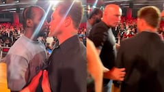 Dana White tuvo separar a Canelo y a Terrence Crawford tras pelea en su primer cara a cara