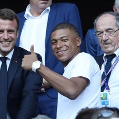 Invitado sorpresa para Mbappé