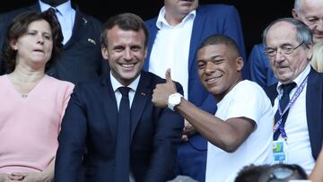 Invitado sorpresa para Mbappé