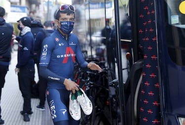 Carapaz y la defensa del rojo